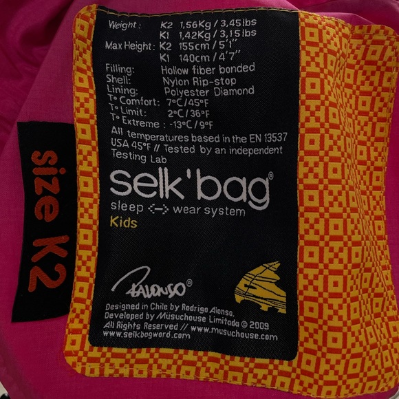 Selk’ Bag Kids K2 ORIGINAL version - Picture 12 of 12